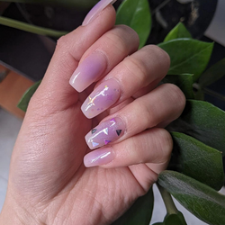 Acrylic Nails with gel poslish